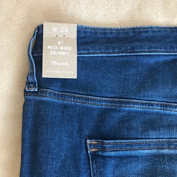 Madewell “Continental” Skinny Jeans - Size 36 - Picture 7 of 10